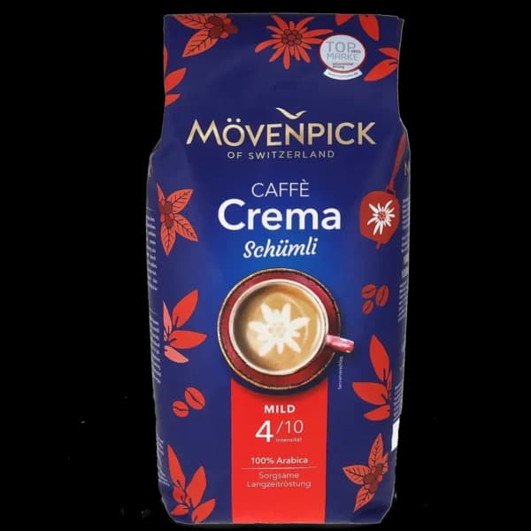 دانه قهوه موونپیک کافه کرما شملی Movenpick caffe crema schumli — تصویر ۲