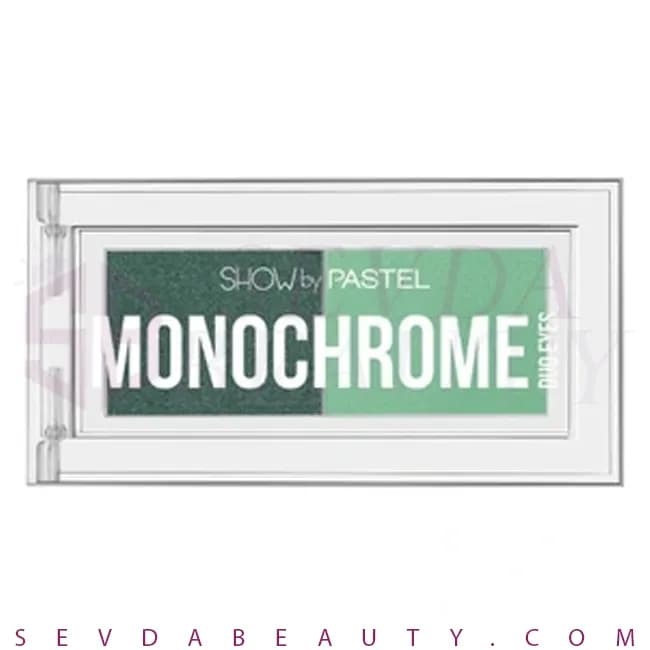 پالت سایه چشم پاستل 2 رنگ مدل MONOCHROME شماره 31