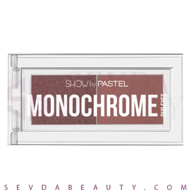 پالت سایه چشم پاستل 2 رنگ مدل MONOCHROME شماره 30