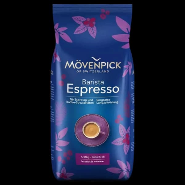 دانه قهوه موونپیک باریستا اسپرسو Movenpick barista espresso
