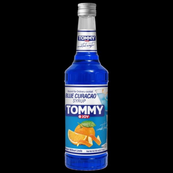 سیروپ تامی جوی بلو کاراسائو Tommy joy blue curacao syrup