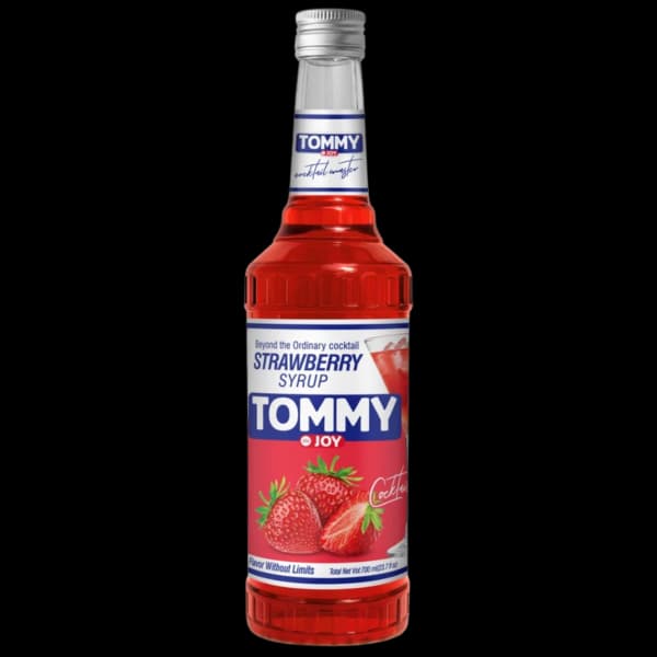 سیروپ تامی جوی توت فرنگی Tommy joy strawberry syrup