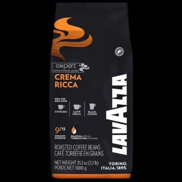 دانه قهوه لاوازا کرما ریکا Lvazza crema ricca — تصویر ۲