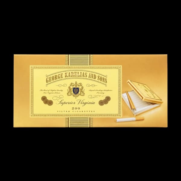 سیگار جرج کارلیاس زرد George Karelia’s and sons yellow