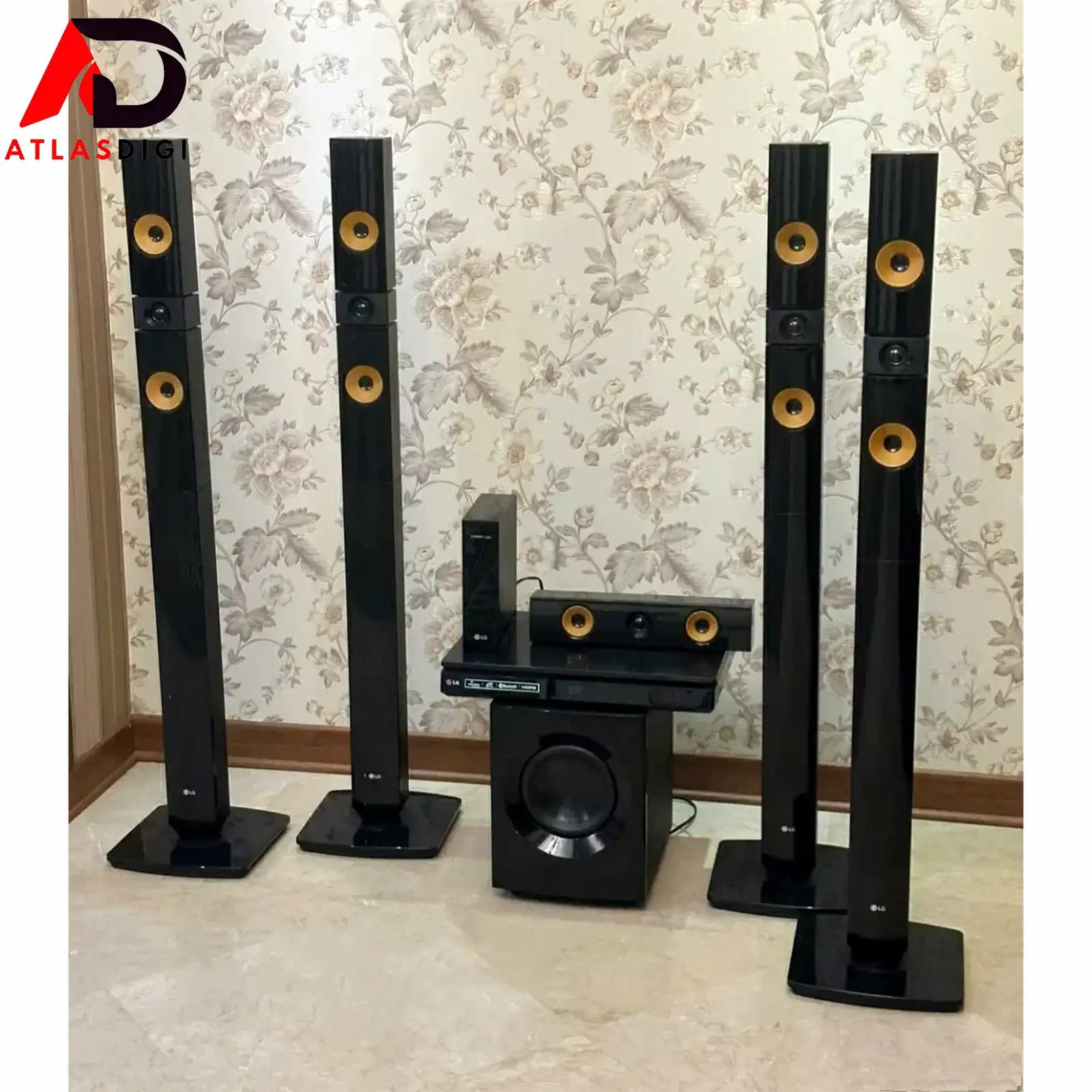 سینما خانگی ال جی هزار و دویست وات مدل بی اچ هفت هزار و پانصد و سی (LG BH7530) بلوتوث‌دار — تصویر ۲