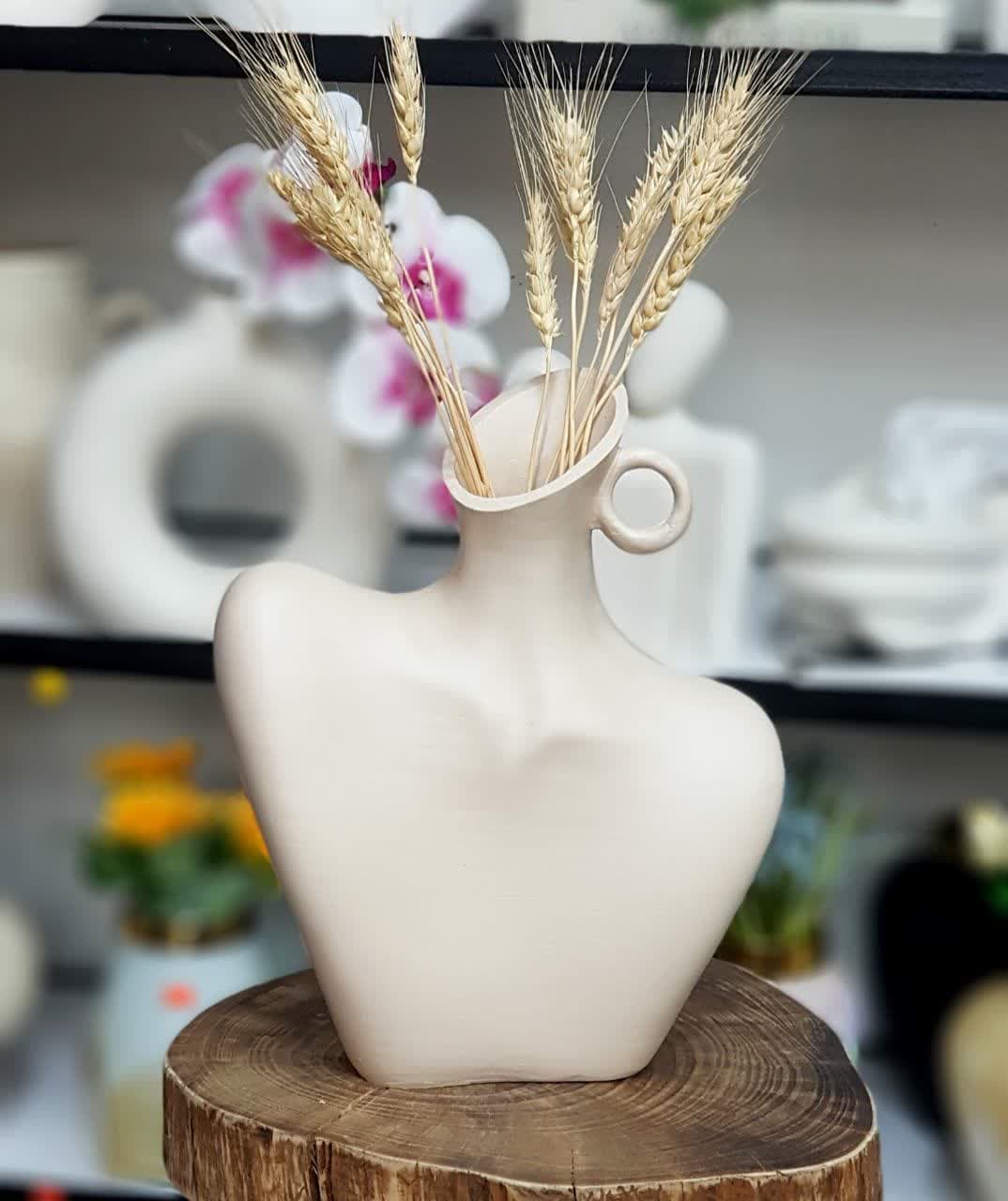 گلدان نیم تنه دختر لیدی