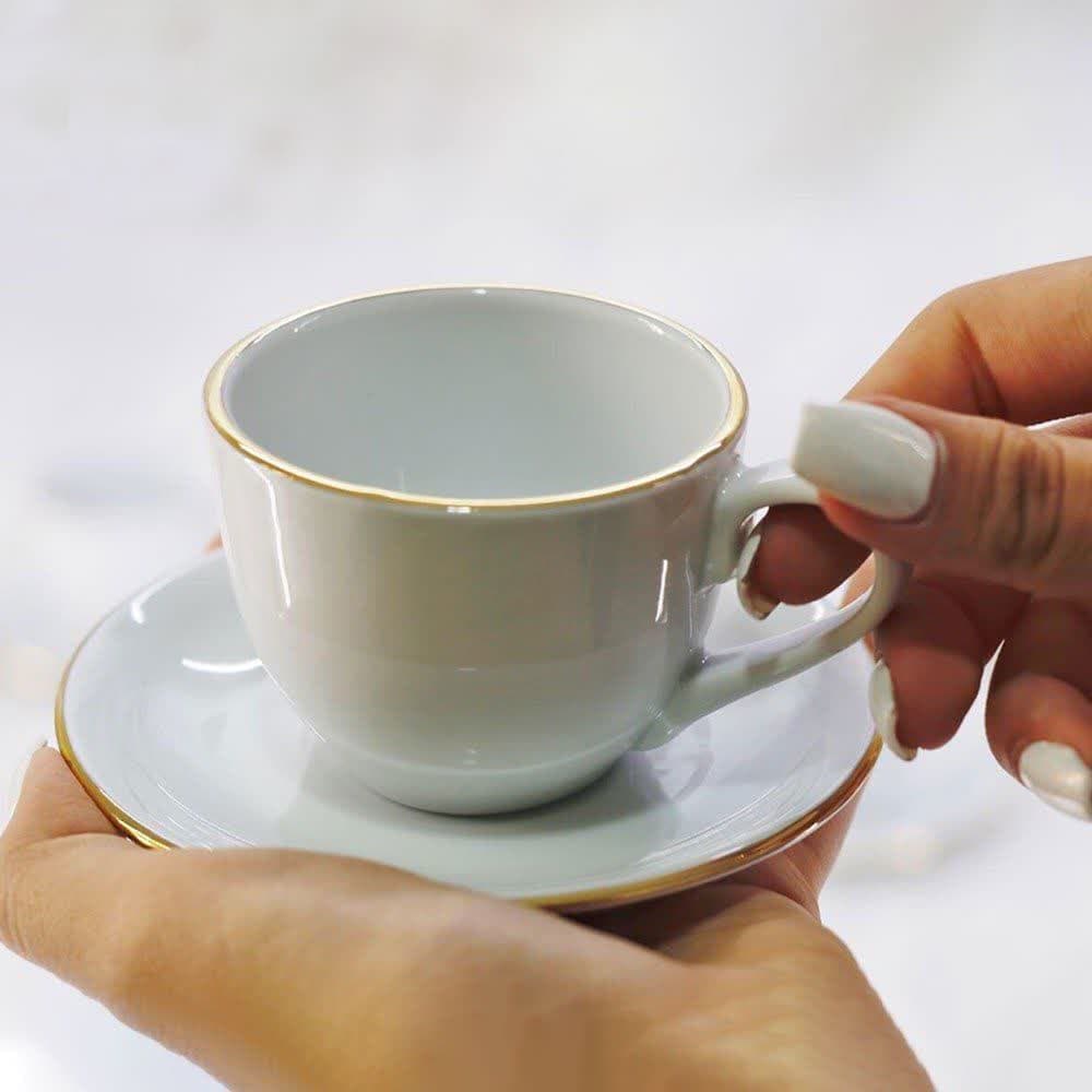 سرویس قهوه خوری لب طلا لمون