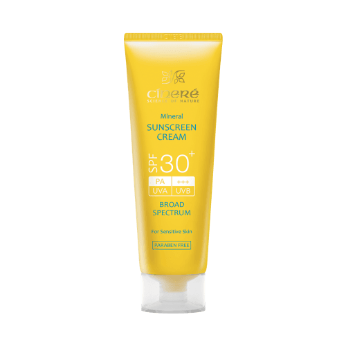 کرم ضد آفتاب بی‌رنگ سینره پوست حساس SPF 30