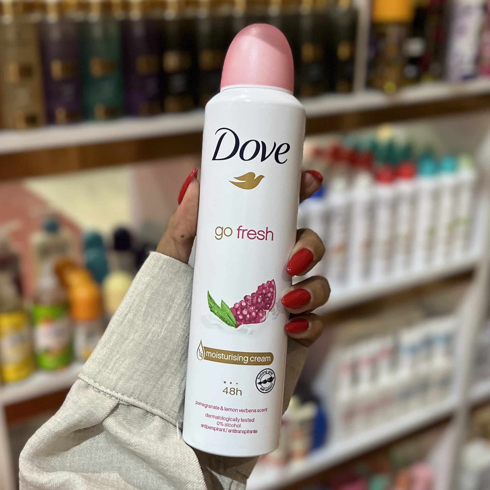 اسپری ضدتعریق داو 250 میل رایحه انار و به لیمو Dove spray
