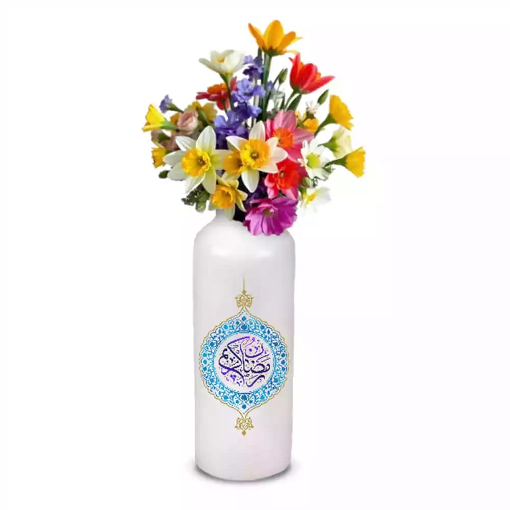 گلدان استوانه ای رمضان کریم کد 3500822 — تصویر ۲