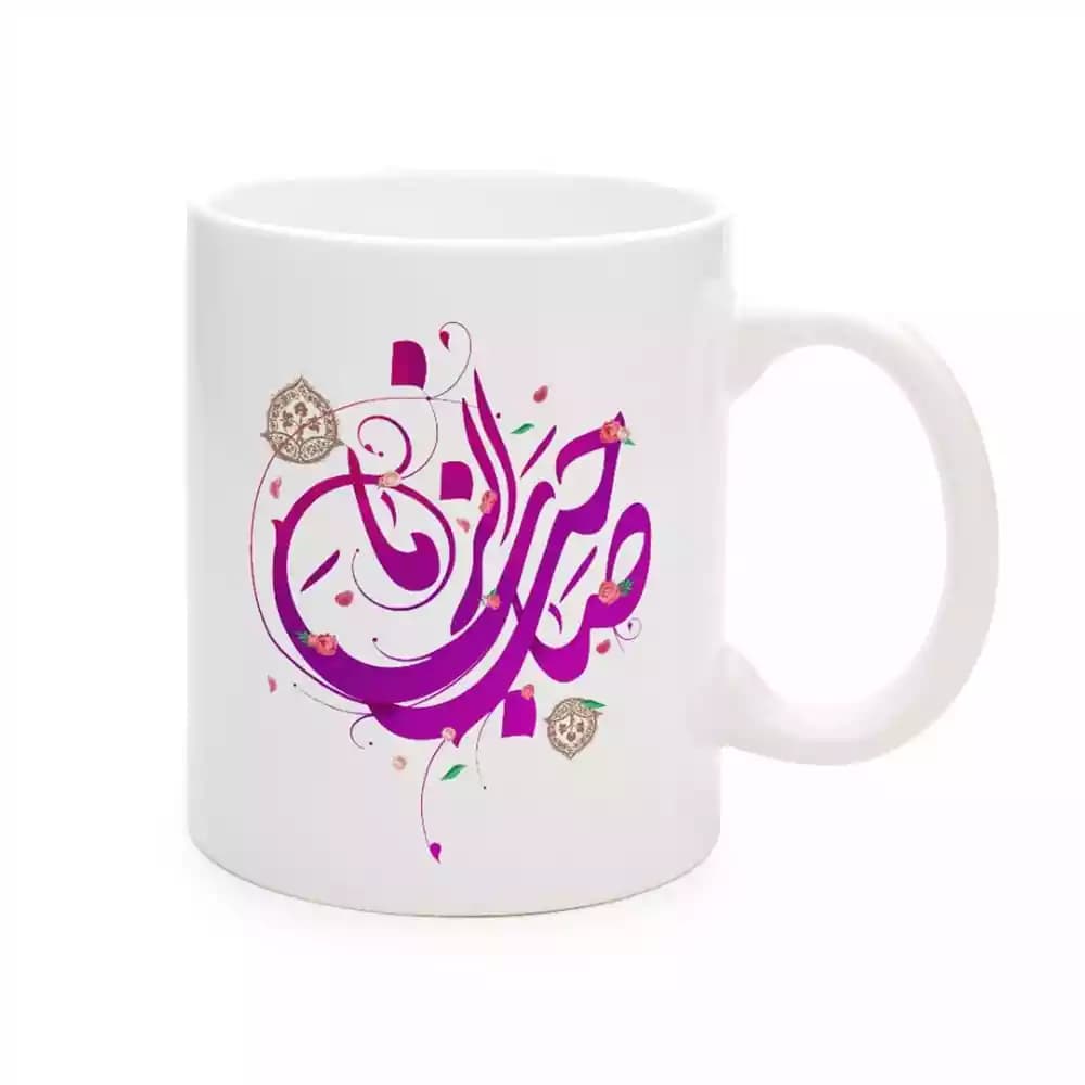 ماگ سرامیکی نیمه شعبان صاحب الزمان کد 1732 — تصویر ۲