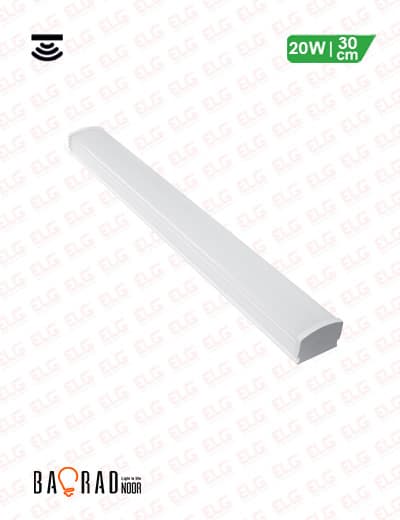 چراغ خطی سنسوردار 20 وات SMD روکار 30 سانت باراد نور