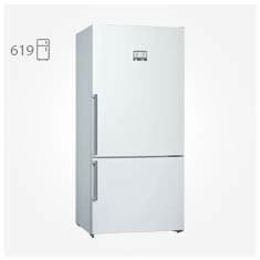 یخچال فریزر بالا پایین بوش 619 لیتر بدون برفک BOSCH 86AW30U — تصویر ۲