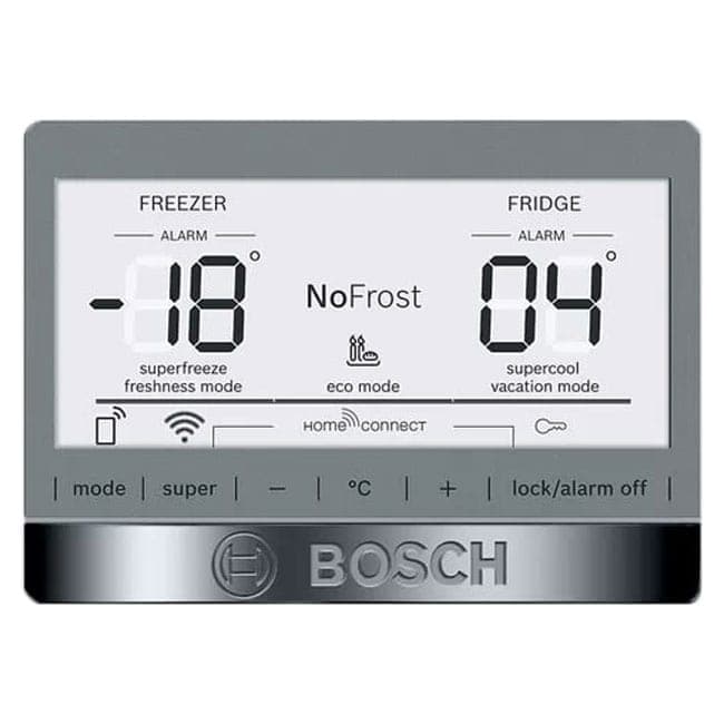 یخچال فریزر بالا پایین بوش 619 لیتر بدون برفک BOSCH 86AW30U — تصویر ۷