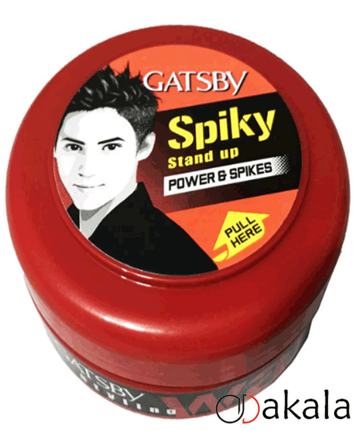 واکس مو گتسبی قرمز مدل spiky حجم 75 میلی لیتر