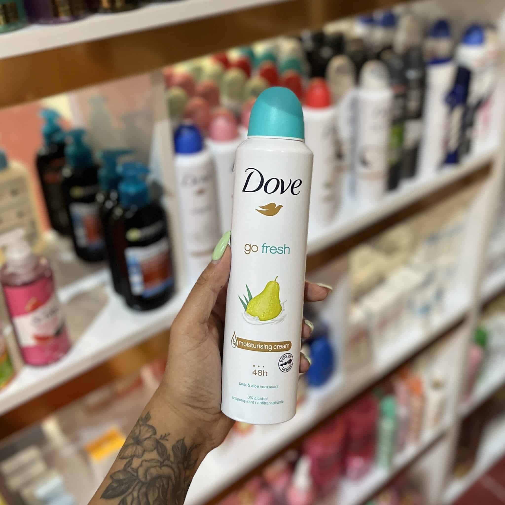 اسپری ضد تعریق داو 250 میل UK رایحه گلابی و آلوئه‌ورا | Dove Go Fresh Pear