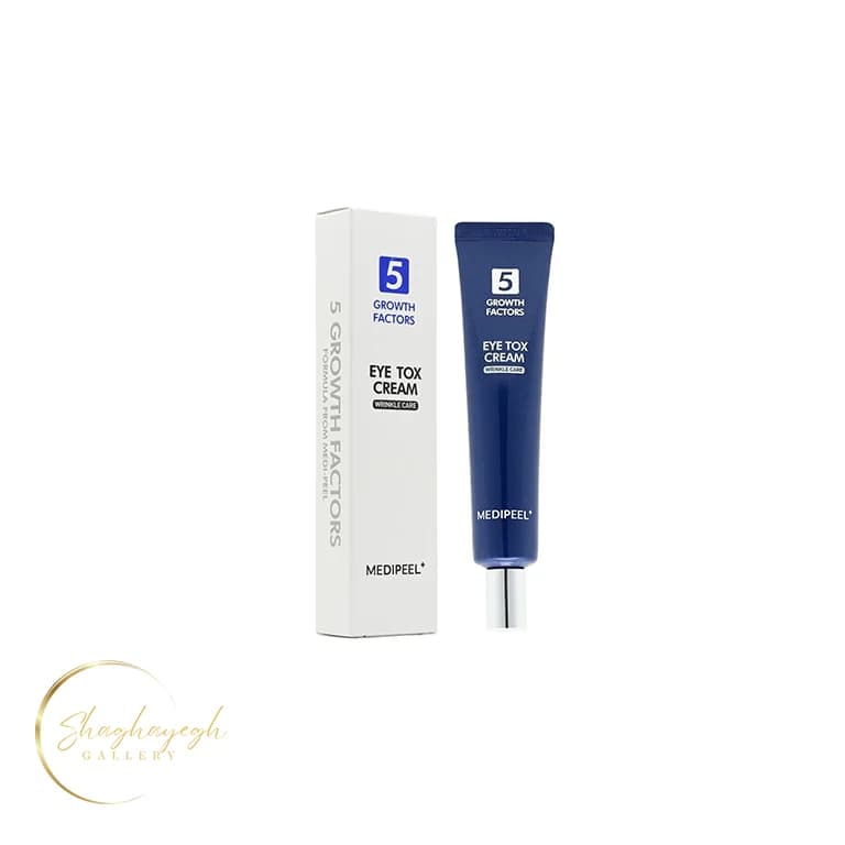 کرم دور چشم ضدچروک و بازسازی‌کننده مدی‌پیل40ml مدل Eye Tox Cream با ۵ فاکتور رشد MEDIPEEL
