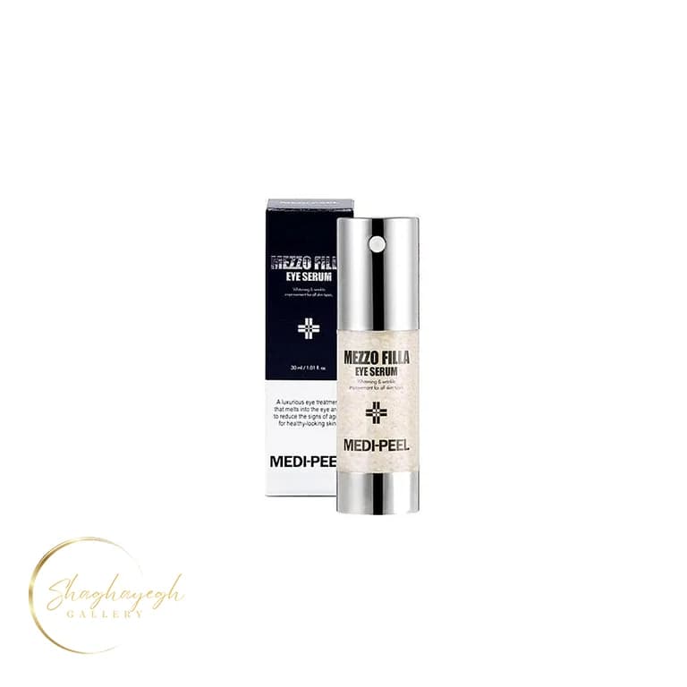 سرم دور چشم ضدچروک و روشن‌کننده مدی‌پیل 30ml مدل MEDIPEEL Mezzo Filla Eye Serum