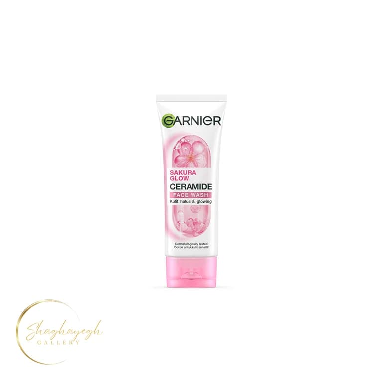 شوینده صورت روشن‌کننده گارنیر ساکورا گلو ۱۰۰ میل Garnier Sakura Glow Face Wash