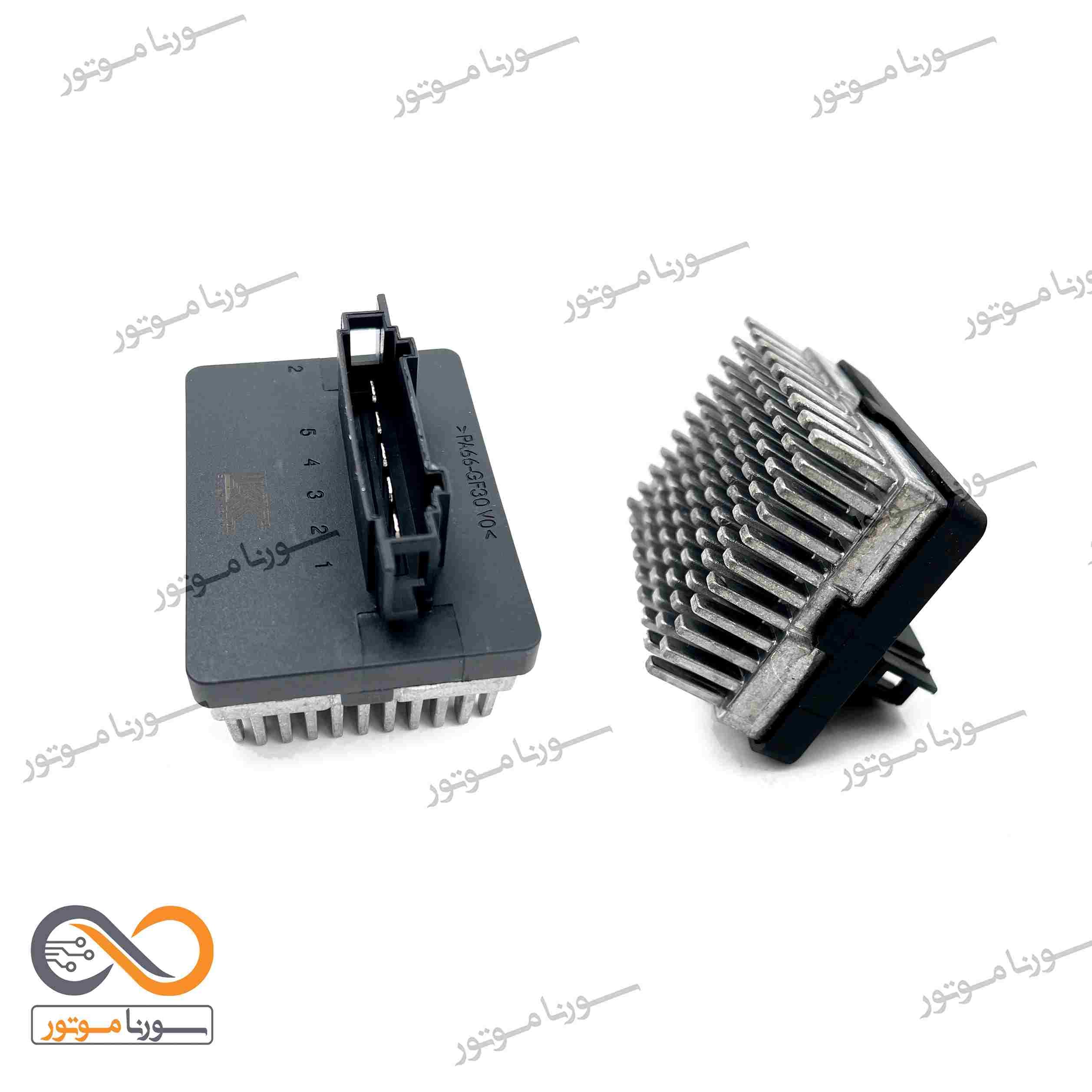 مدول بخاری 5 فیش خطی بهر پژو 206