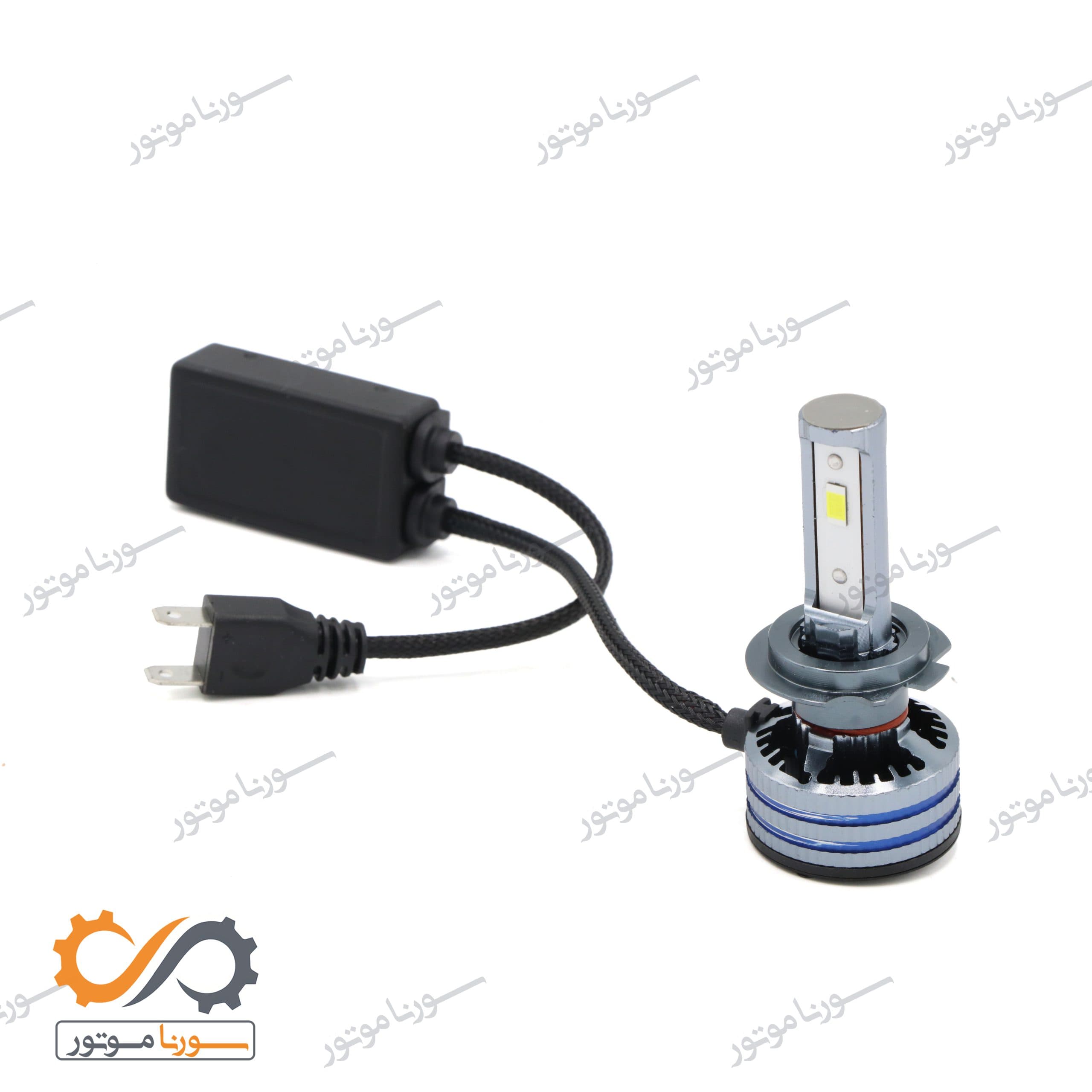 هدلایت h7 40w blue m4
