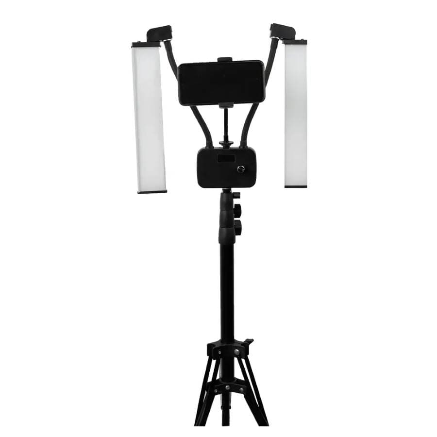 نور ثابت ال ای دی شاخ گوزنی هیرو HERO HR-112 DUAL LED به همراه پایه تاشو — تصویر ۷