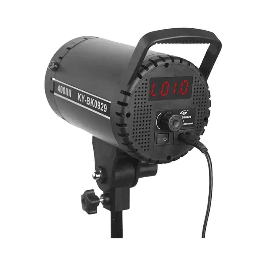 کیت ویدیو لایت 400 وات 0929 با سافت باکس D-kit10 — تصویر ۴