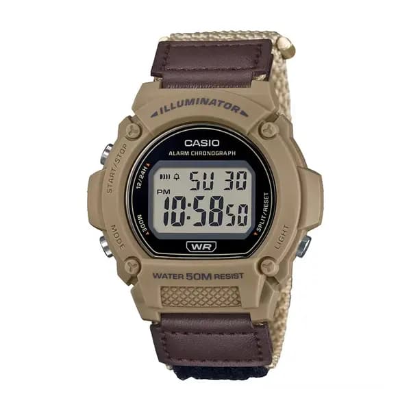 ساعت مچی مردانه زنانه کاسیو (CASIO) جنرال مدل W-219HB-5AVDF