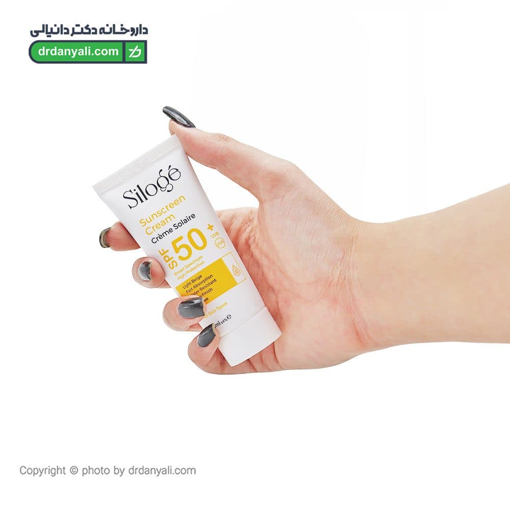 کرم ضد آفتاب رنگی SPF50 سیلوژه انواع پوست 40 میلی لیتر — تصویر ۴