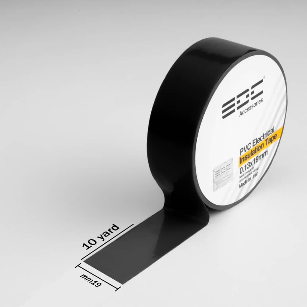 نوار چسب برق ای دی سی مدل PVC بسته 5 عددی — تصویر ۴