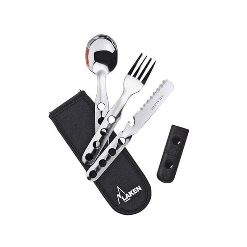 ست قاشق چنگال چاقو کوهنوردی LAKEN Cutlery Set