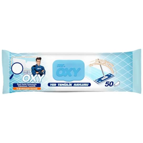دستمال مرطوب تی مستر اوکسی 50 عددی