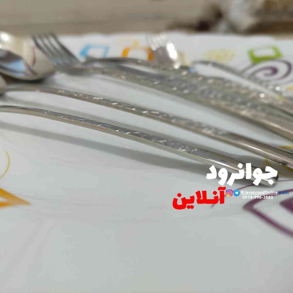 سرویس قاشق چنگال استیل یونیک 120 پارچه طرح برلین اروپایی — تصویر ۳
