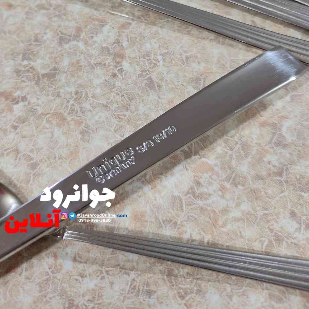 سرویس قاشق چنگال 24 نفره یونیک 120 پارچه طرح کبریتی اروپایی — تصویر ۴