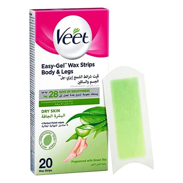 چسب موبر ويت پوست خشک آلوورا 20 عدد