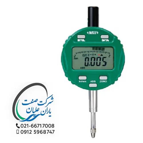 ساعت اندیکاتور دیجیتال ۱۲٫۷ میلی‌متر مدل 2138-10 اینسایز (INSIZE)