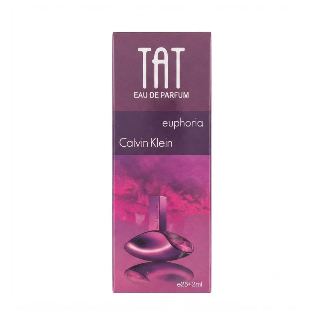 عطر جیبی زنانه تات مدل کالوین کلین ایفوریا رایحه گرم و شیرین حجم 25 میلی‌لیتر/Tat Men’s Pocket Perfume Casamorati Lira Warm Scent 25 ml