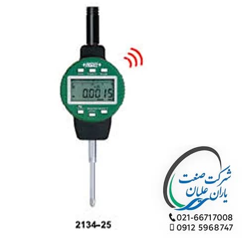 ساعت اندیکاتور دیجیتال بیسیم ۲۵٫۴ میلیمتر ۲۱۳۴-۲۵ اینسایز(INSIZE)