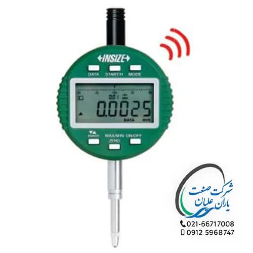ساعت اندیکاتور دیجیتال بیسیم ۱۲٫۷ میلیمتر ۲۱۳۴-۱۰۱ اینسایز (INSIZE) — تصویر ۲