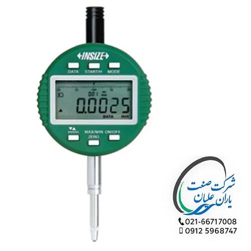 ساعت اندیکاتور دیجیتال دقیق ۵۰٫۸ میلی‌متر مدل۲۱۳۳-۵۰ اینسایز(INSIZE)