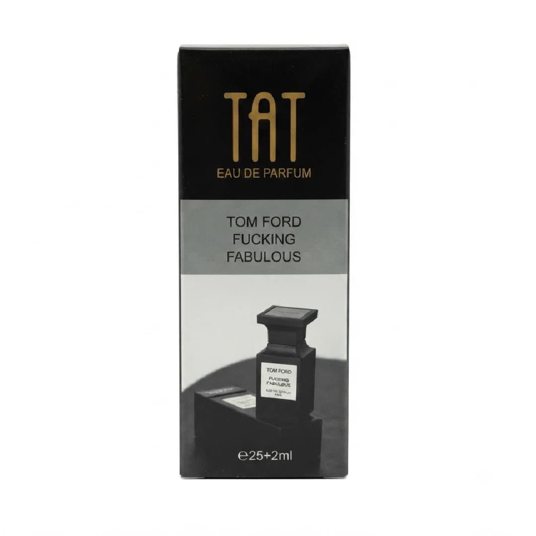 عطر جیبی مردانه و زنانه تام فورد فاکینگ فابولوس رایحه تلخ 25 میلی لیتر/Tom Ford Fucking Fabulous 25ml