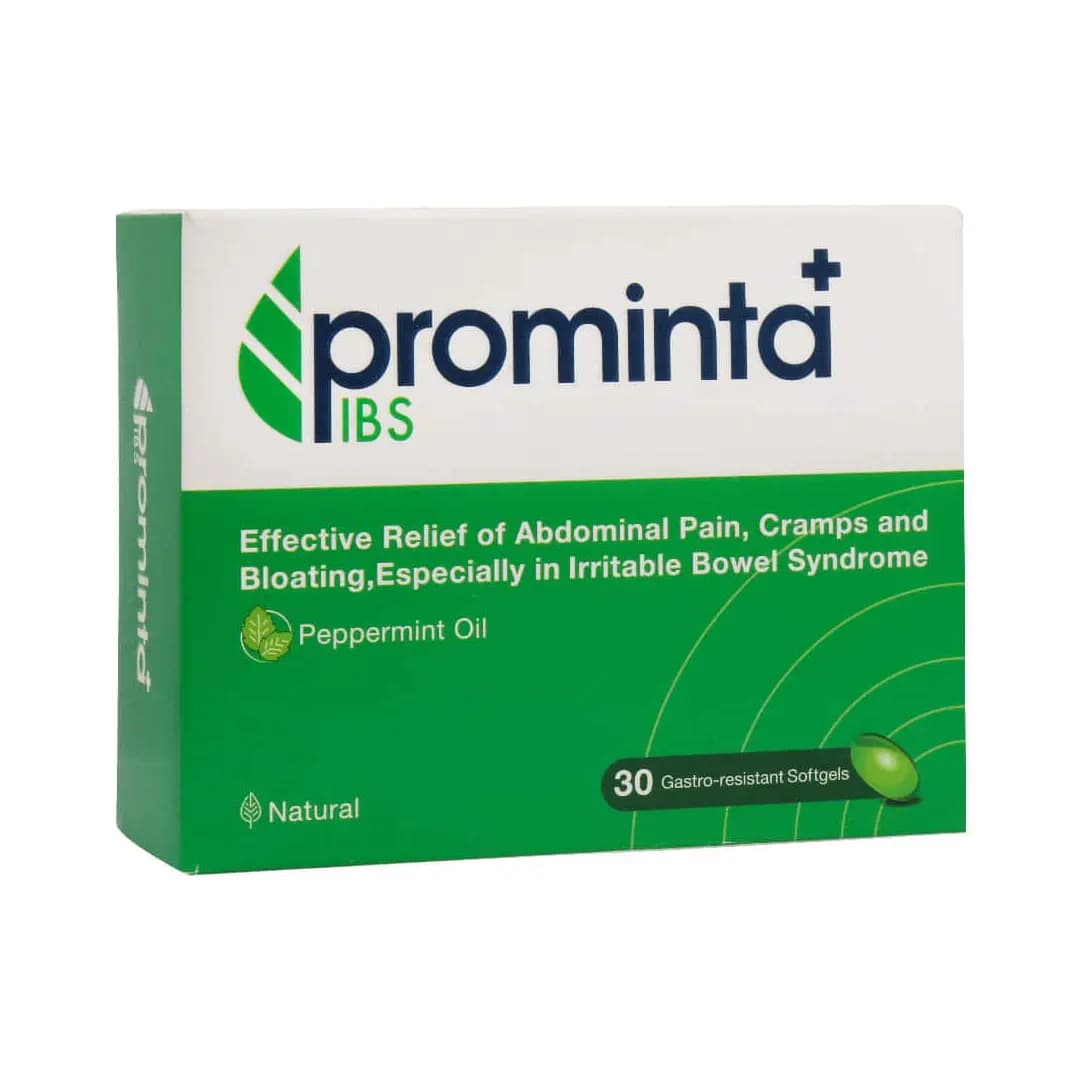 کپسول پرومینتا پلاس آی بی اس هیلیا فارمد 30 عددی/Healia Pharmed Prominta Plus Ibs 30 Castro Resistant Softgels — تصویر ۲