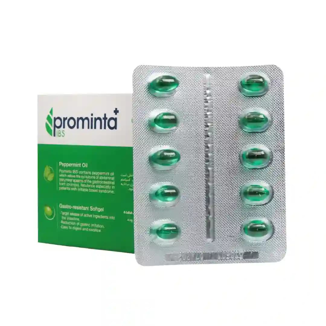 کپسول پرومینتا پلاس آی بی اس هیلیا فارمد 30 عددی/Healia Pharmed Prominta Plus Ibs 30 Castro Resistant Softgels — تصویر ۳
