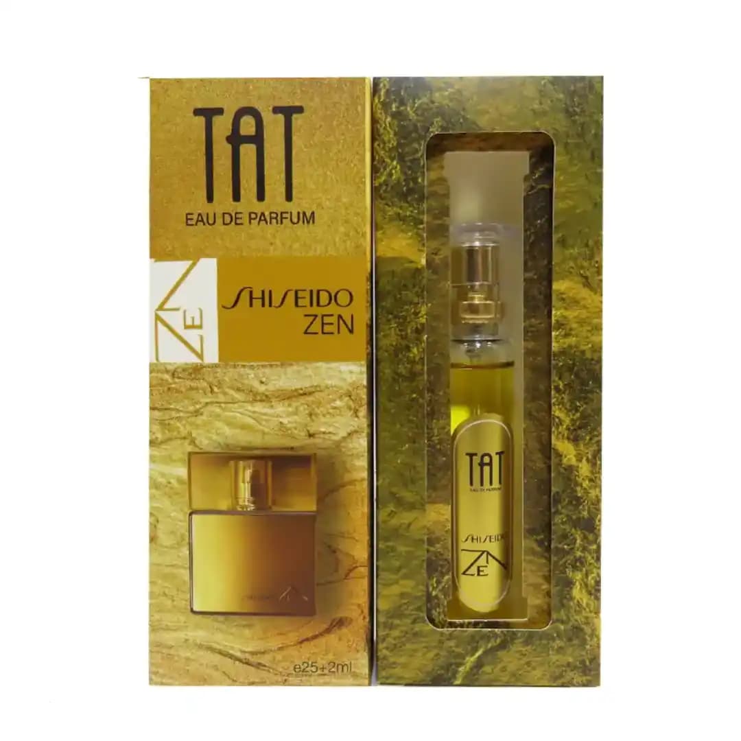 عطر جیبی زنانه تات مدل شیسیدو زن با رایحه معتدل حجم 25 میلی لیتر/Shiseido Zen Women’s Pocket Perfume 25ml