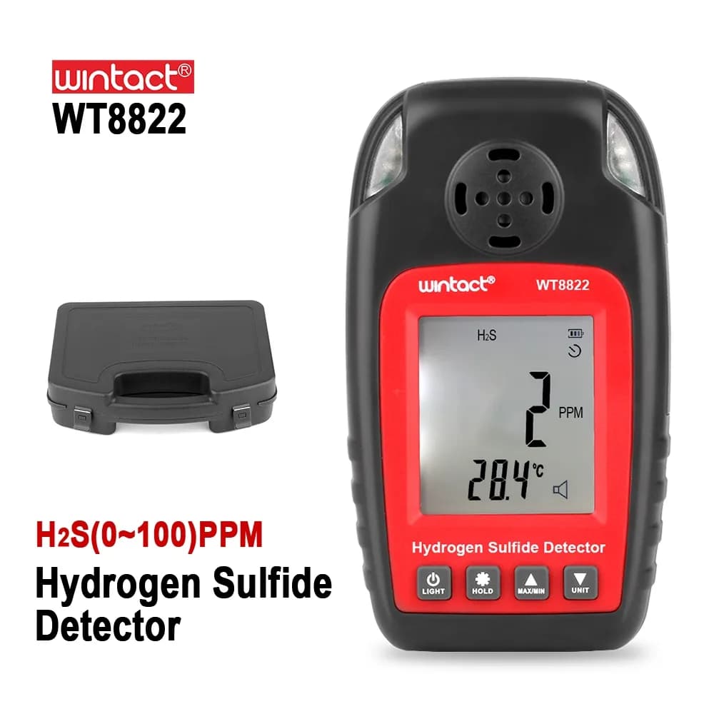 آنالایزر گاز هیدروژن سولفید کمپانیWT8822 WINTACT