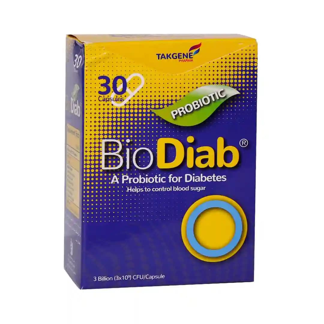 کپسول بایو دایاب تک ژن فارما 30 عددی/Takgene Pharma Bio Diab 30 caps