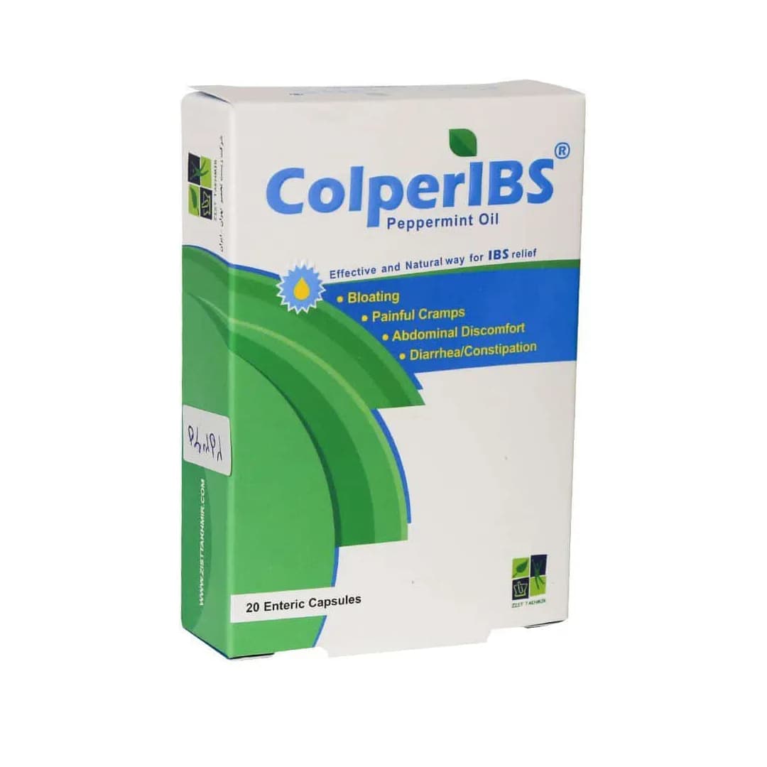 کپسول کلپریبس زیست تخمیر بسته 20 عددی/Zist Takhmir Colperibs Capsules 20 Caps