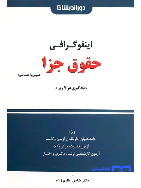 اینفوگرافی حقوق جزا عمومی و اختصاصی | دکتر شادی عظیم‌زاده