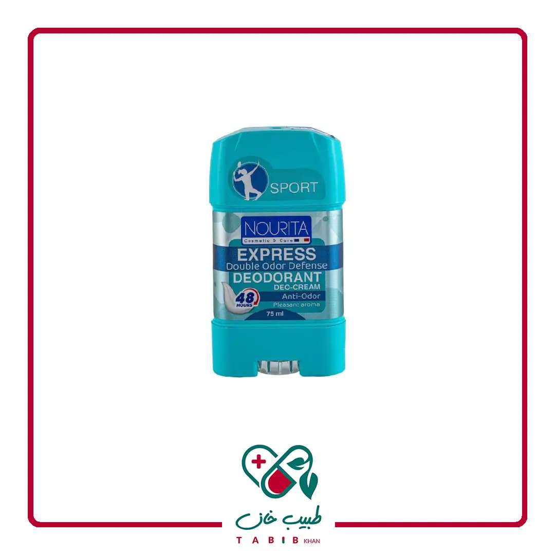 مام استیک اکسپرس اسپرت نوریتا مردانه 75 میلی لیتر/Express Sport Deodorant Deo Cream Nourita 75ml