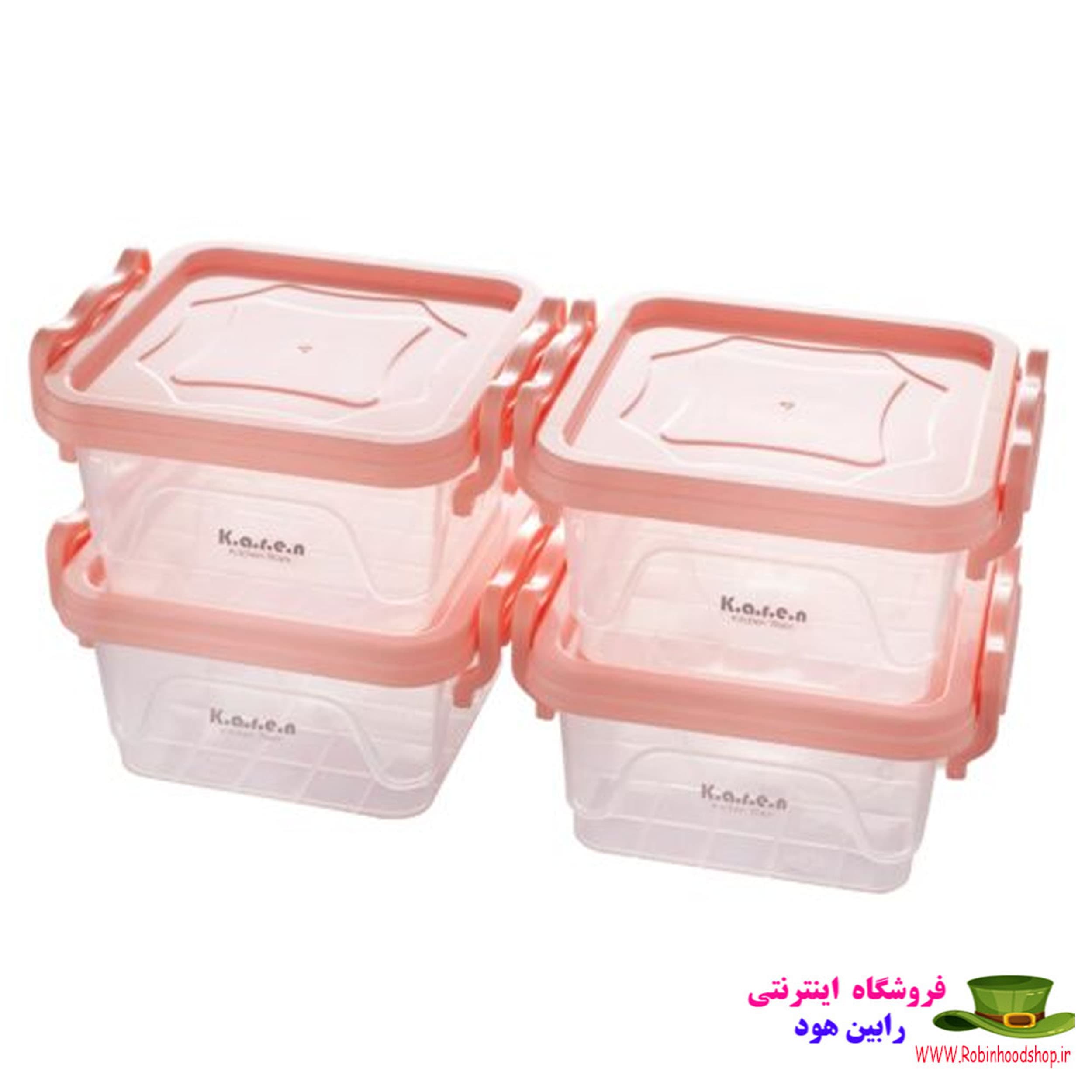 ظرف فریزری قفل دار 300 سی سی کارن